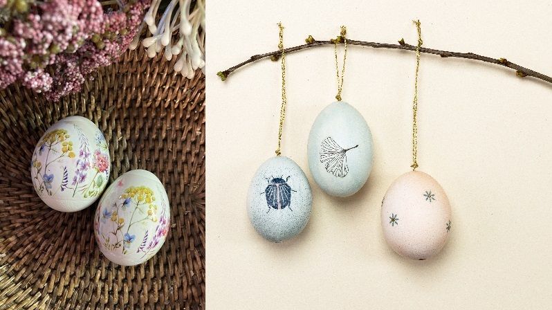 Trendům velikonočních vajíček vládnou motivy lučního kvítí, jednorožci a pastelové barvy